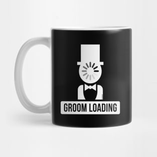 Groom Loading (Stag Night / Bachelor Party / White) Mug